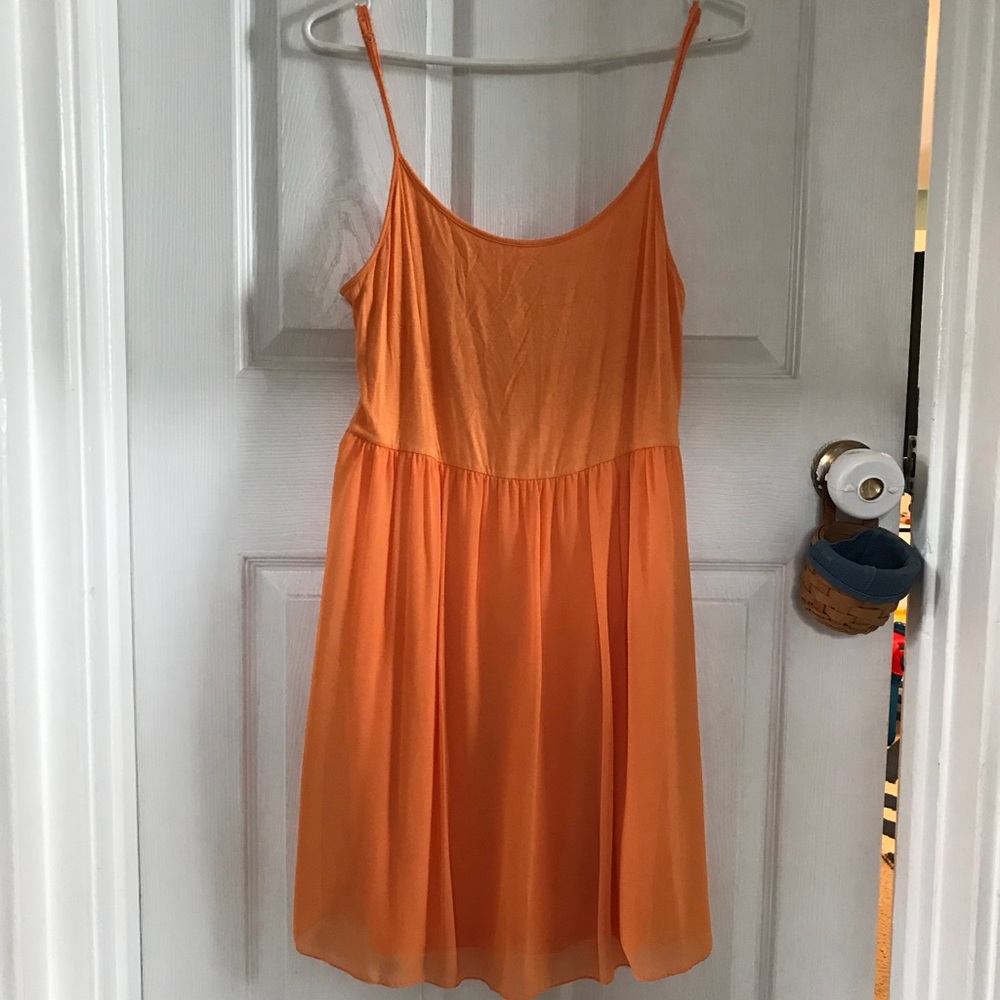 Kensie orange dress